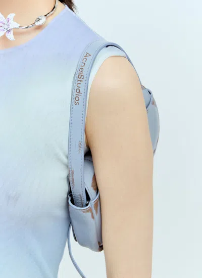 Shop Acne Studios Women Multi-pocket Micro Bag In Blue