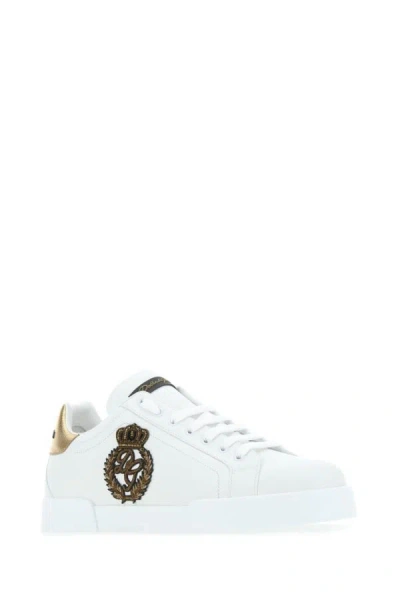 Shop Dolce & Gabbana Man Sneakers In White