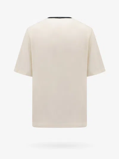 Shop Fendi Man T-shirt Man White T-shirts