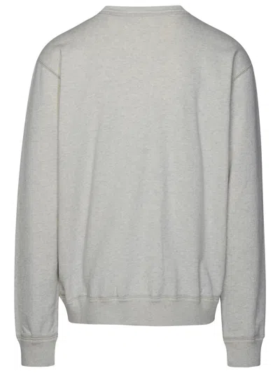Shop Isabel Marant Man  'mikoy' Sweatshirt In Ecru Cotton Blend In Cream