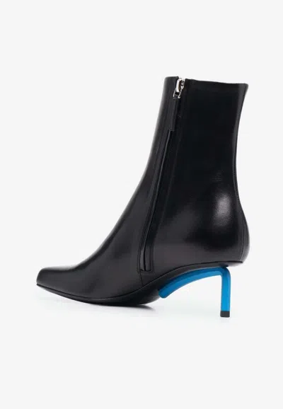 Shop Off-white Allen 60 Ankle Boots In Black