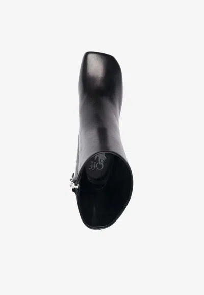 Off-white Allen 60mm Ankle Boots In Black