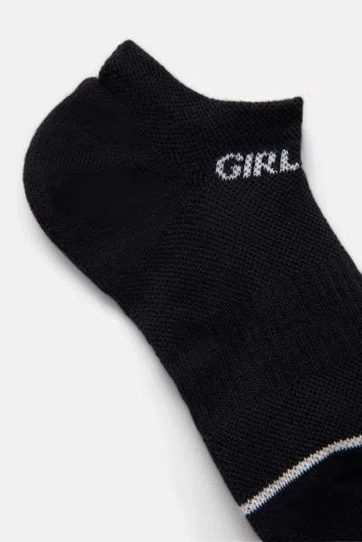 Shop Girlfriend Collective Black Ankle Sock In Multicolor