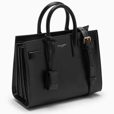 Shop Saint Laurent Black Nano Sac De Jour Bag Women