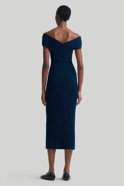 Shop Altuzarra 'marceau' Dress In Berry Blue