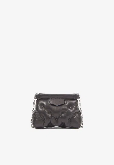 Shop Maison Margiela Baby Classique Glam Slam Shoulder Bag In Black