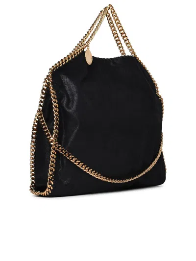 Shop Stella Mccartney Falabella Bag 3 Chains In Black