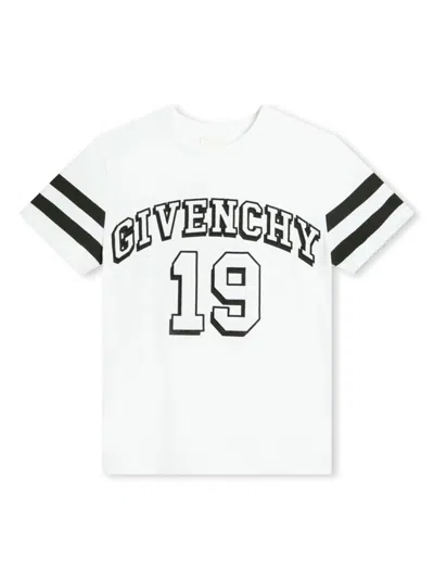 Shop Givenchy Kids T-shirt In White
