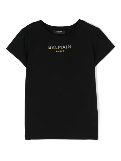 Shop Balmain Paris Kids T-shirt