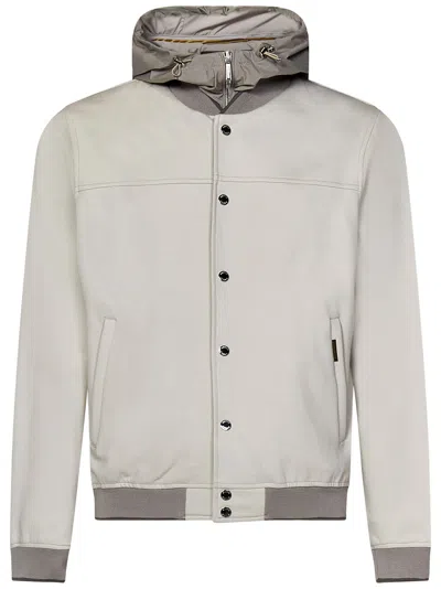 Shop Moorer Darren-uk Jacket In White