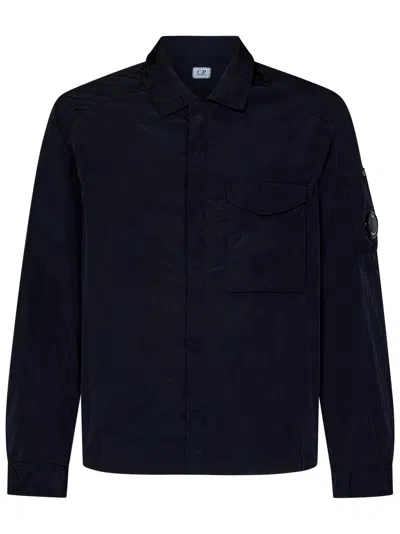 Shop C.p. Company Jacket In Blue