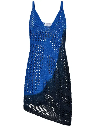 Shop Attico The  Dress In Blue