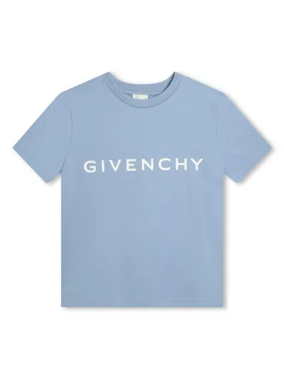 Shop Givenchy Kids T-shirt In Blue