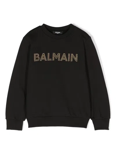 Shop Balmain Paris Kids Sweatshirt