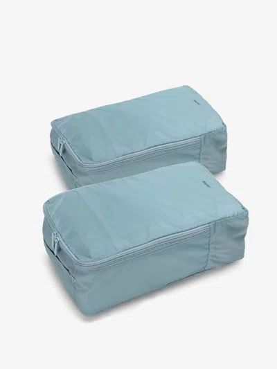 Shop Calpak Compakt Shoe Bag - Set Of 2 In Powder Blue