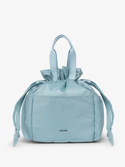 Shop Calpak Insulated Lunch Bag In Powder Blue