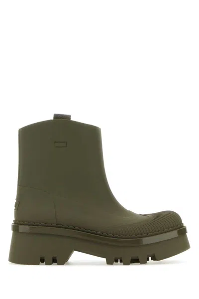 Shop Chloé Boots In Green