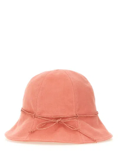 Shop Helen Kaminski "balu" Hat In Pink