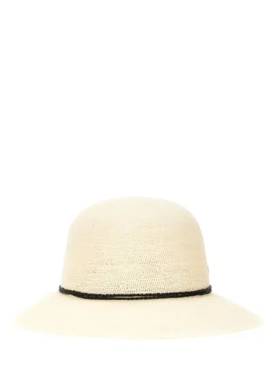 Shop Helen Kaminski Hat "jolie" In White