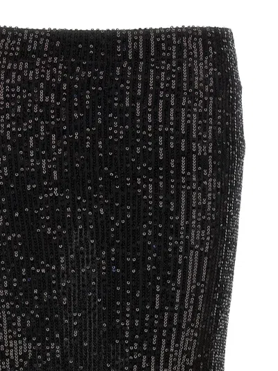 Le Twins Sequin-embellishment Maxi Skirt In Black