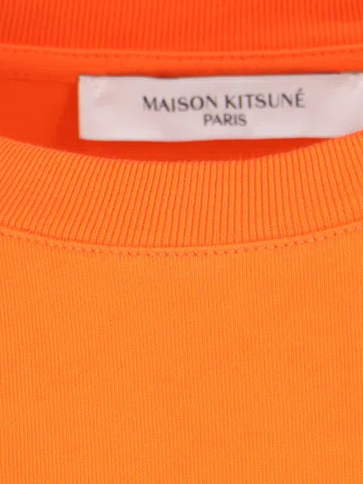 Shop Maison Kitsuné Maison Kitsune' T-shirts And Polos In Orange