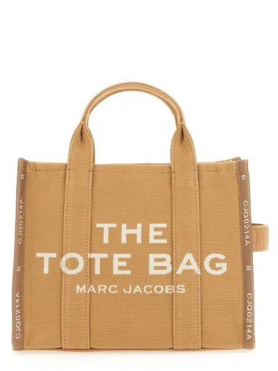 Shop Marc Jacobs The Tote Medium Bag In Beige