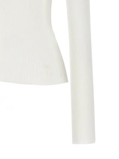 Shop N°21 Ribbed Cardigan In White