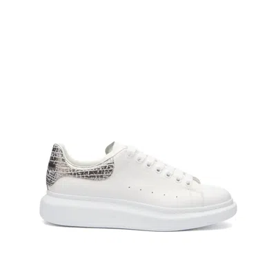 Shop Alexander Mcqueen Oversized Sneakers In White