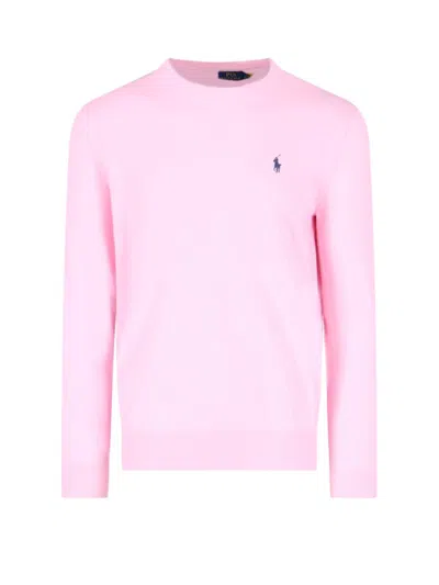 Shop Polo Ralph Lauren Sweaters In Pink