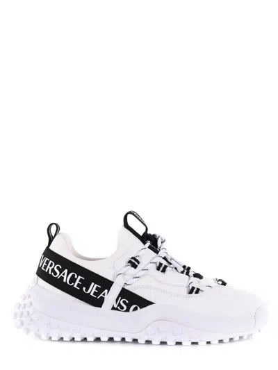 Shop Versace Jeans Couture Couture Sneakers In White