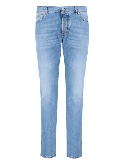 Shop Balmain Jeans In Blue