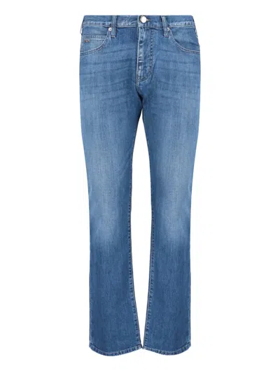 Shop Emporio Armani Jeans In Blue