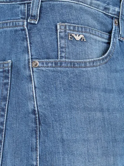 Shop Emporio Armani Jeans In Blue