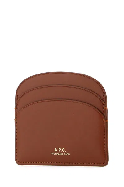 A.p.c. Wallets In Brown