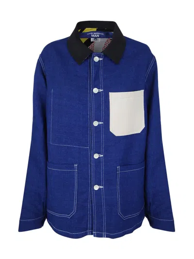 Shop Junya Watanabe X Comme Des Garçons Men`s Jacket Clothing In Blue