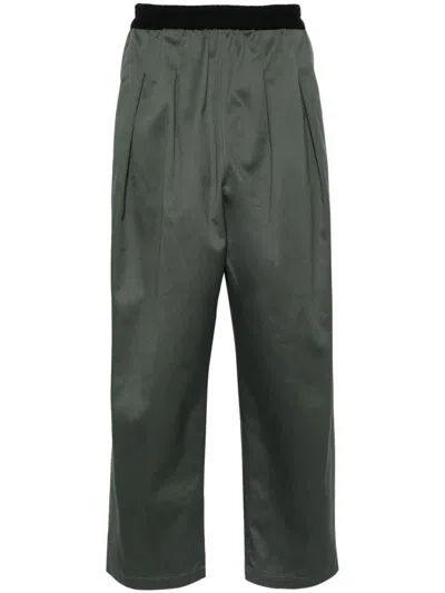 Shop Maison Margiela Comfortable Cut Trousers In Grey