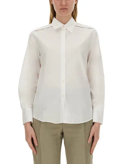 Shop Ps By Paul Smith Ps Paul Smith Regular Fit Shirt In White