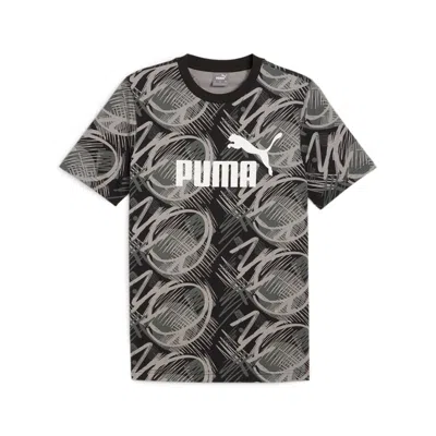 Shop Puma Men's Power Tee In Black