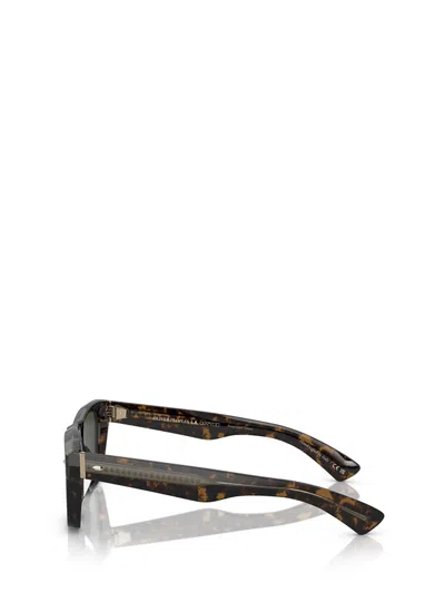 Shop Oliver Peoples Sunglasses In Walnut Tortoise