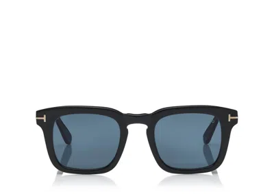 Shop Tom Ford Men's Dax Sunglasses Polarized In Black