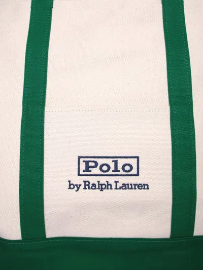 Shop Polo Ralph Lauren Bags In Beige