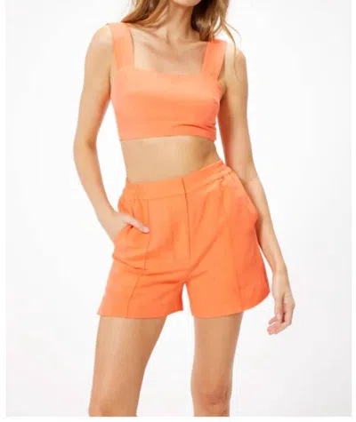 Shop Sophie Rue Lena Shorts In Orange