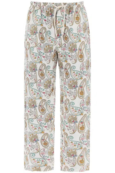 Shop Peninsula Casablanca V5 Linen Pants In Bianco