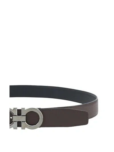 Shop Ferragamo Belts E Braces In Nerohickor