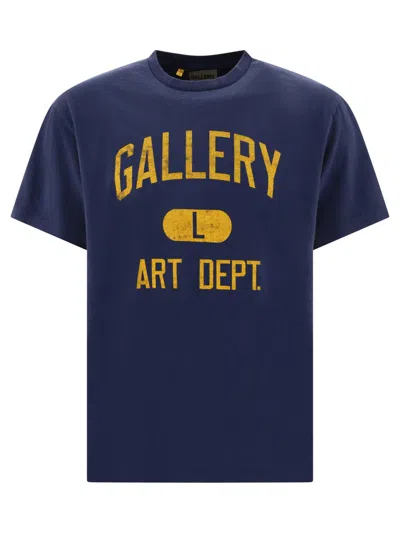 Shop Gallery Dept. "art Dept." T-shirt In Blue