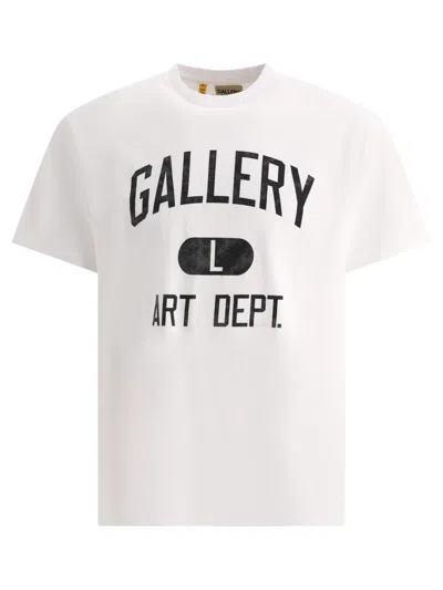 Shop Gallery Dept. "art Dept." T-shirt In White