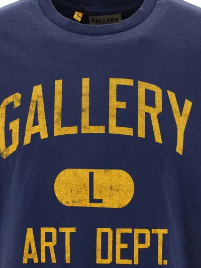 Shop Gallery Dept. "art Dept." T-shirt In Blue