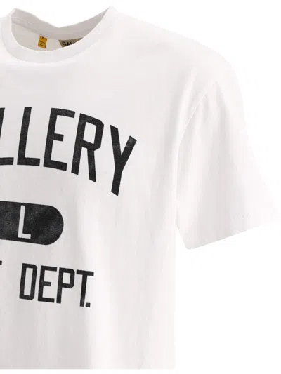 Shop Gallery Dept. "art Dept." T-shirt In White