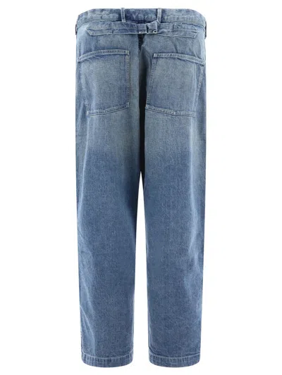 Shop Human Made "baggy" Jeans In Blue