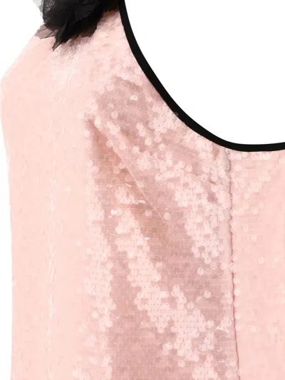 Shop Self-portrait Sequin Dress In Pink